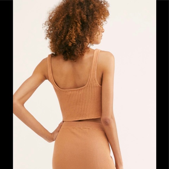 Free People Encinitas Sweater Crop top - Picture 2 of 3